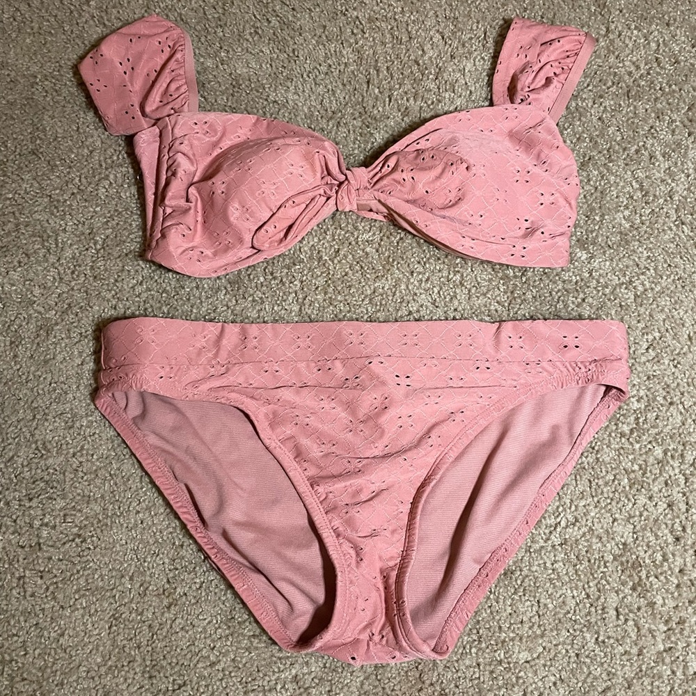 Pink bikini